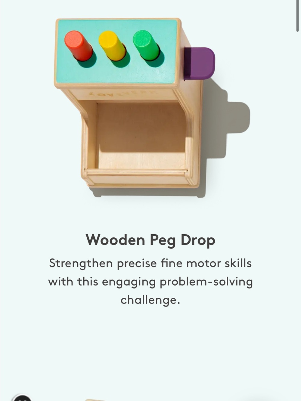 The Thinker Play Kit Lovevery- Multicolor Educational Toy Set for Baby/Toddlers - Picture 7 of 11